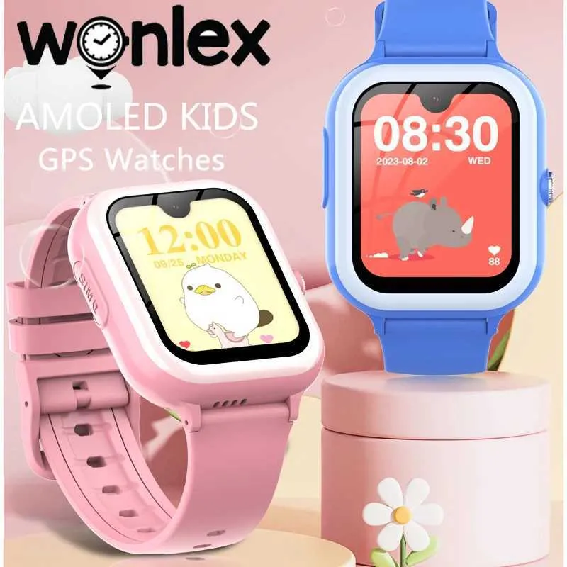 wonlex reloj con gps y telefono para niÃ±os Relojes para niños Wonlex KT31 Childrens Smartwatch 4G SOS WiFi GPS Anti  -Loss Tracker Video llamado 900MAH Batería para niños Smartwatch SmartApp 