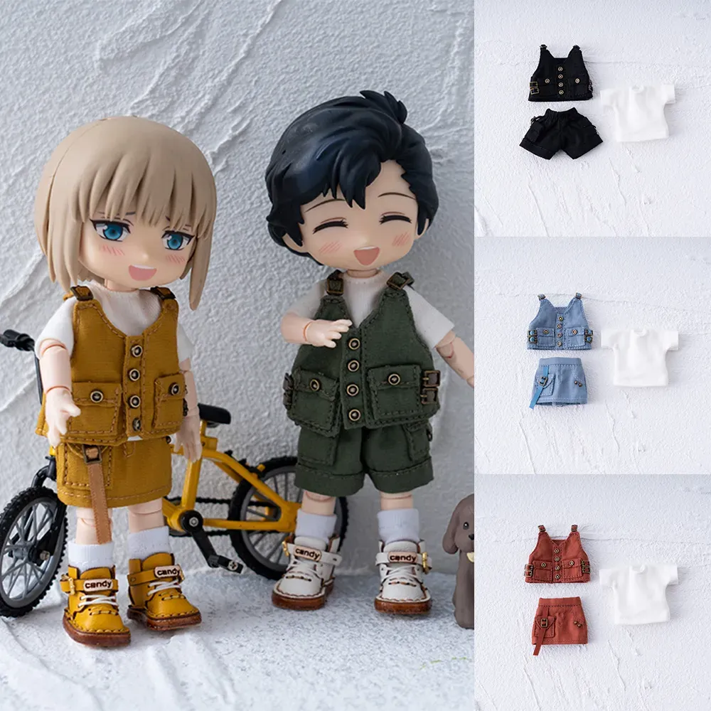 OB11 Doll Clothes Set - Boy & Girl Work Suit, Cool Special