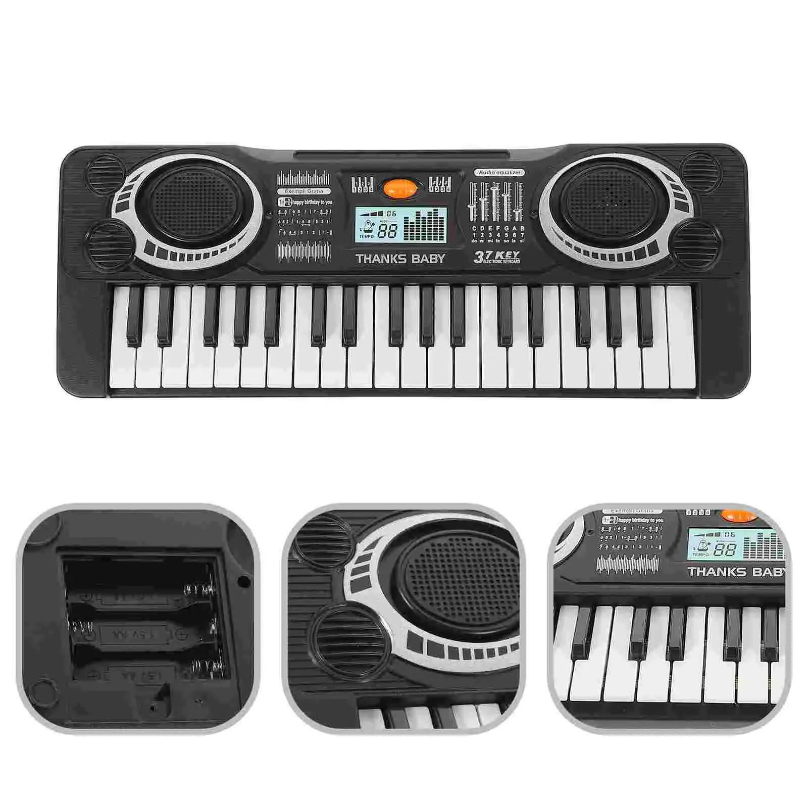 37-Key Electronic Keyboard Piano: Interactive Musical Toy for Kids ...