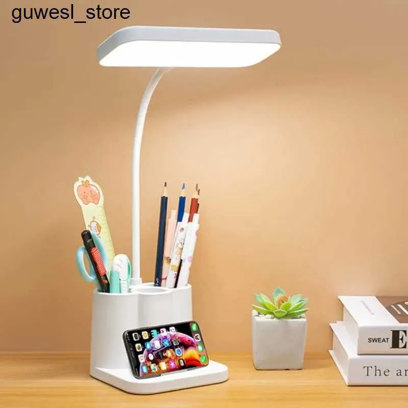 DHgate USB Dimmable Eye caring Night Light Warm White LED Desk Lamp for Study Dormitory Bedroom Lights Lighting