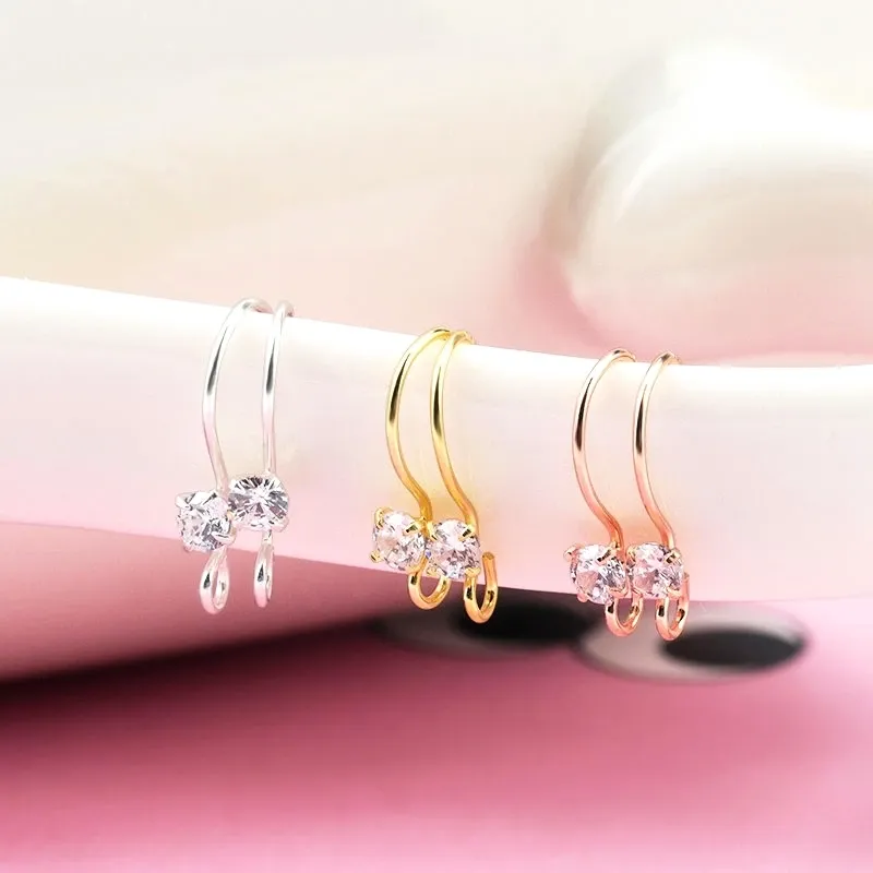 Cubic Zirconia Earrings in Sterling Silver Cubic Zirconia Earrings in Sterling Silver