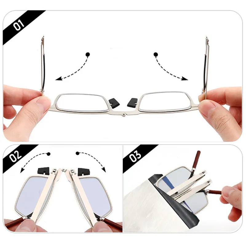 Ultra slim folding reading glasses new arrivals