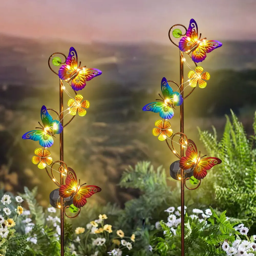 Butterfly patio lights clearance