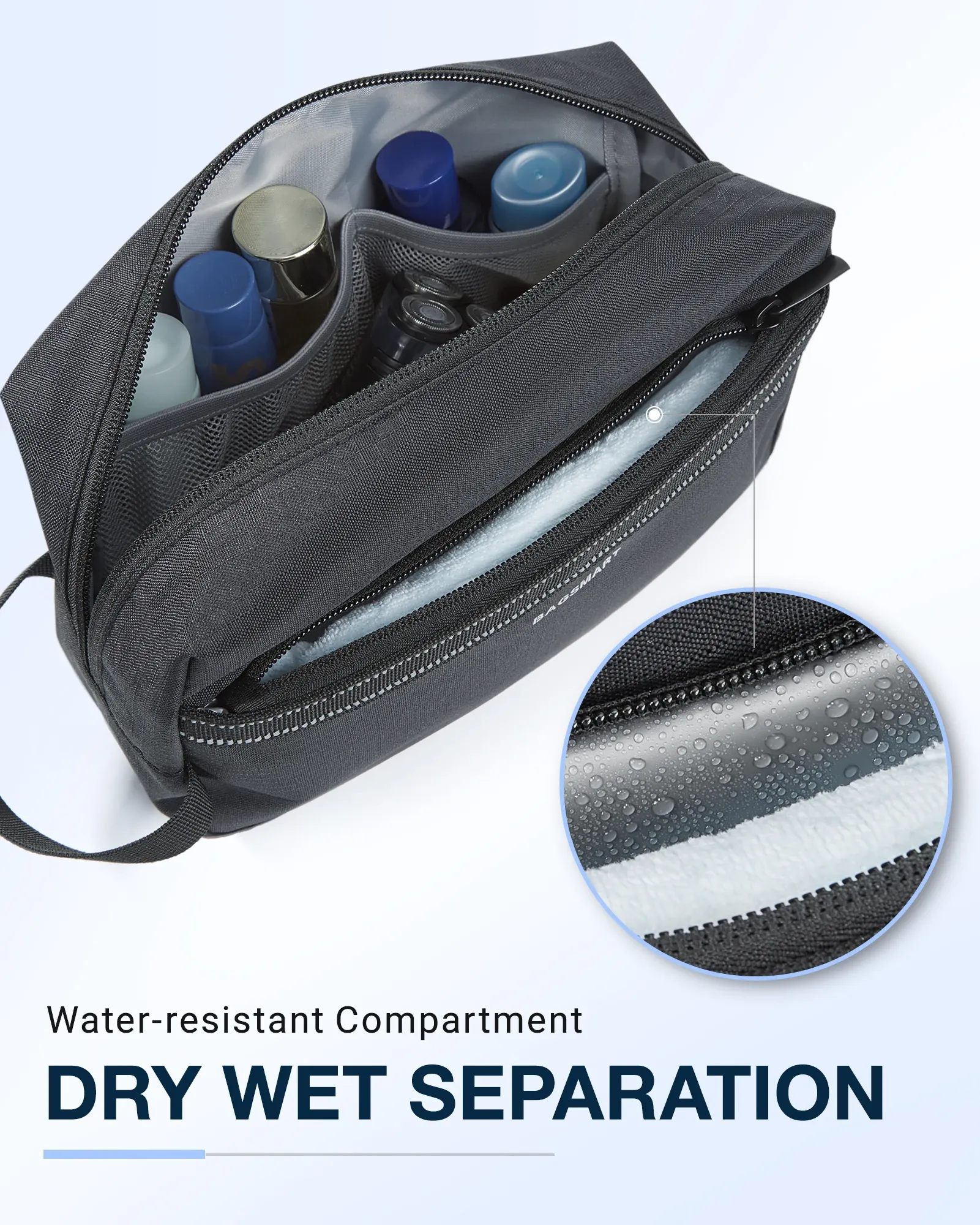 Toiletry bag waterproof on sale