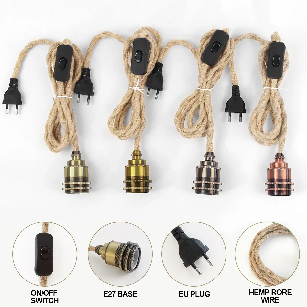 Rope bulb holder 2025