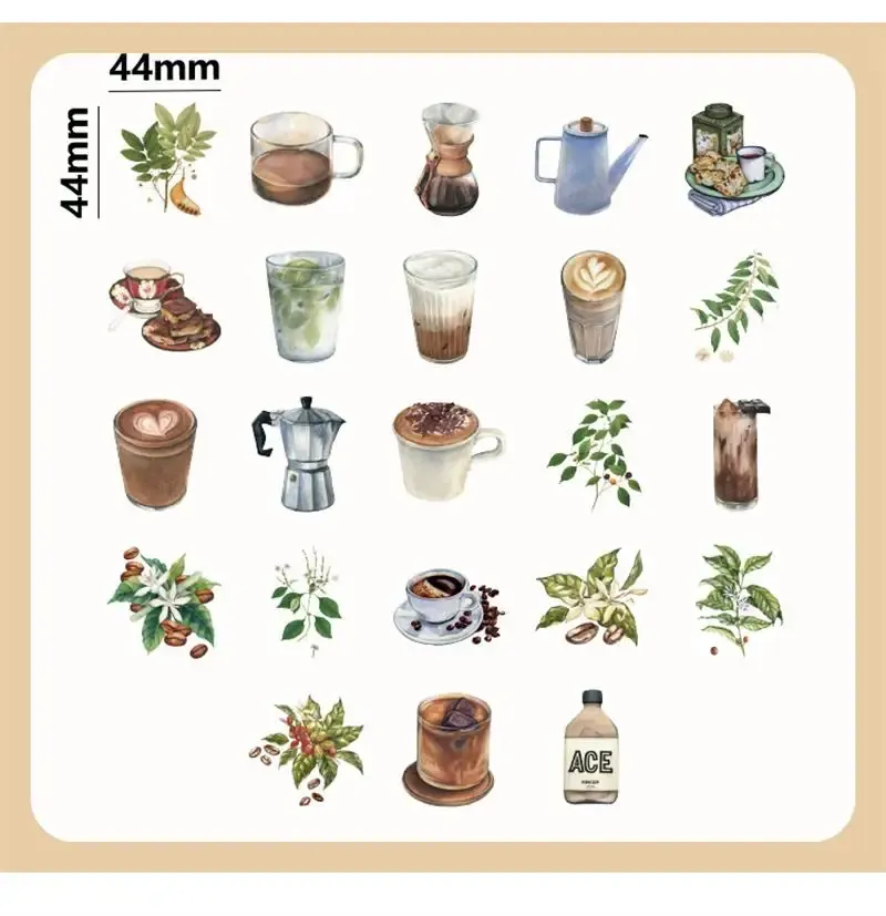 Wholesale Boxed Stickers Rooftop Cafe Self Adhesive... From Ddmyhome ...