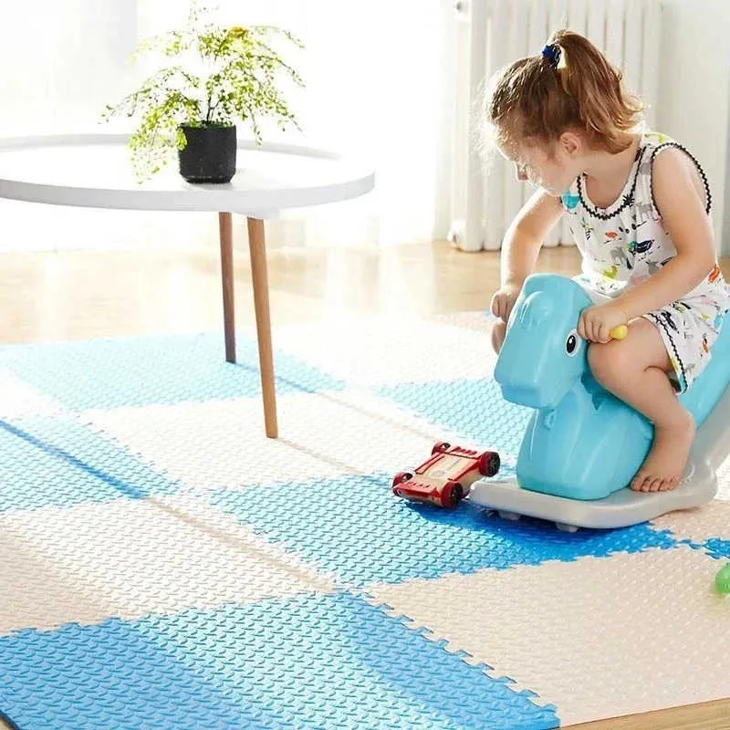 30cm Baby Play Mat Interlocking Foam Floor Tiles 88LR - Soft EVA Puzzle ...
