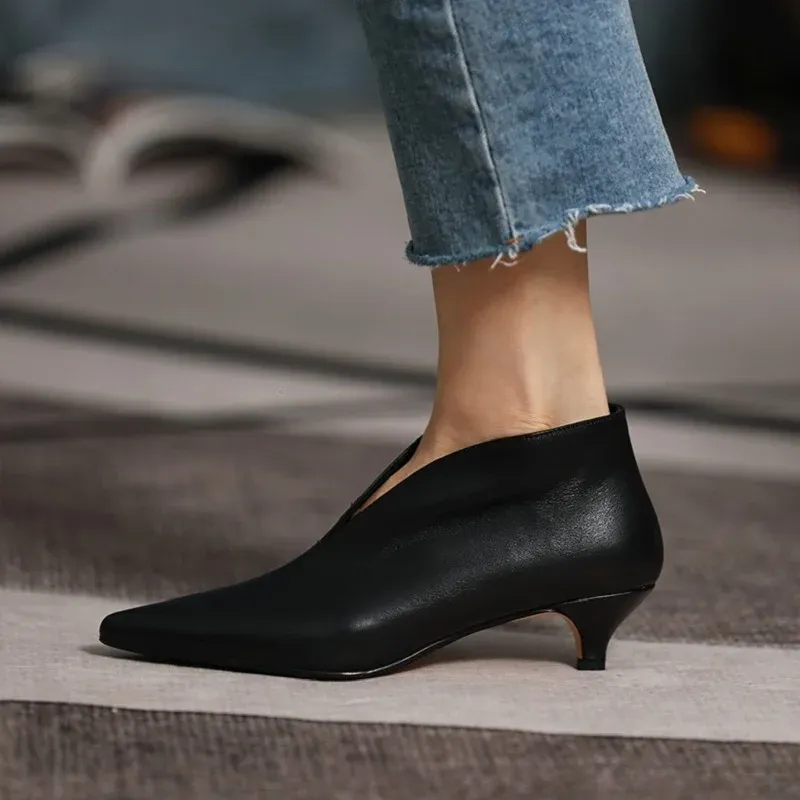 V cut shoe boots online