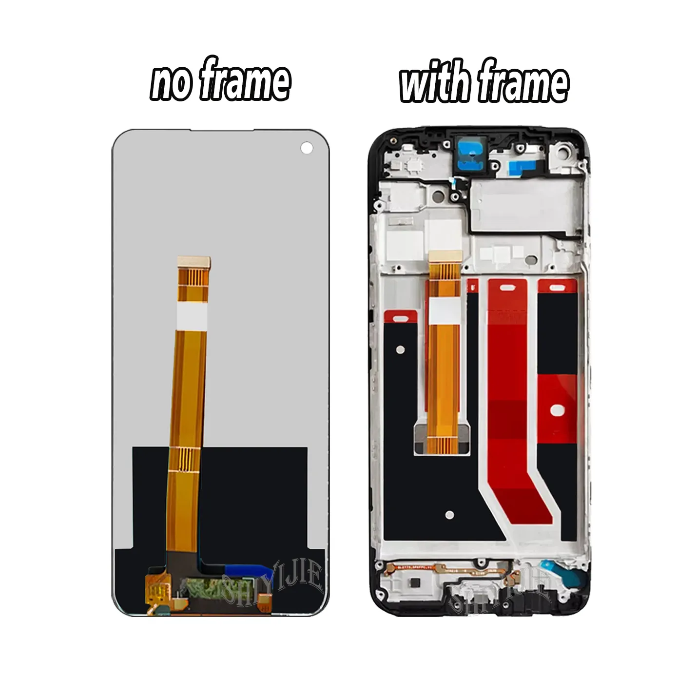 5 in IPS LCD Touch Display Screen Digitizer Frame Assembly for Oppo ...