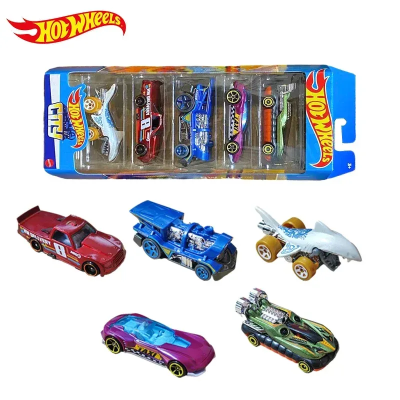 DHgate Hot Wheels 5 Pack 1 64 Scale Diecast Toy Cars for Boys Kids and Collectors Automobiles Motorcycles