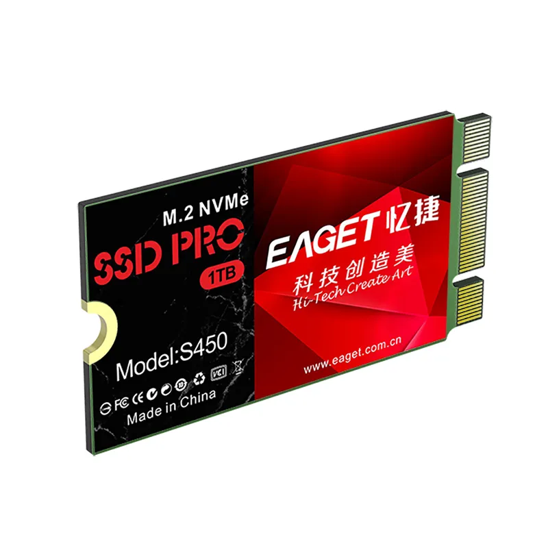 EAGET S450 SSD NVMe m2 SSD 1TB 512GB Hard Disk M.2 2280 PCIe 3 Hard Drive Disk Internal Solid State Drive for ps5 Laptop Desktop