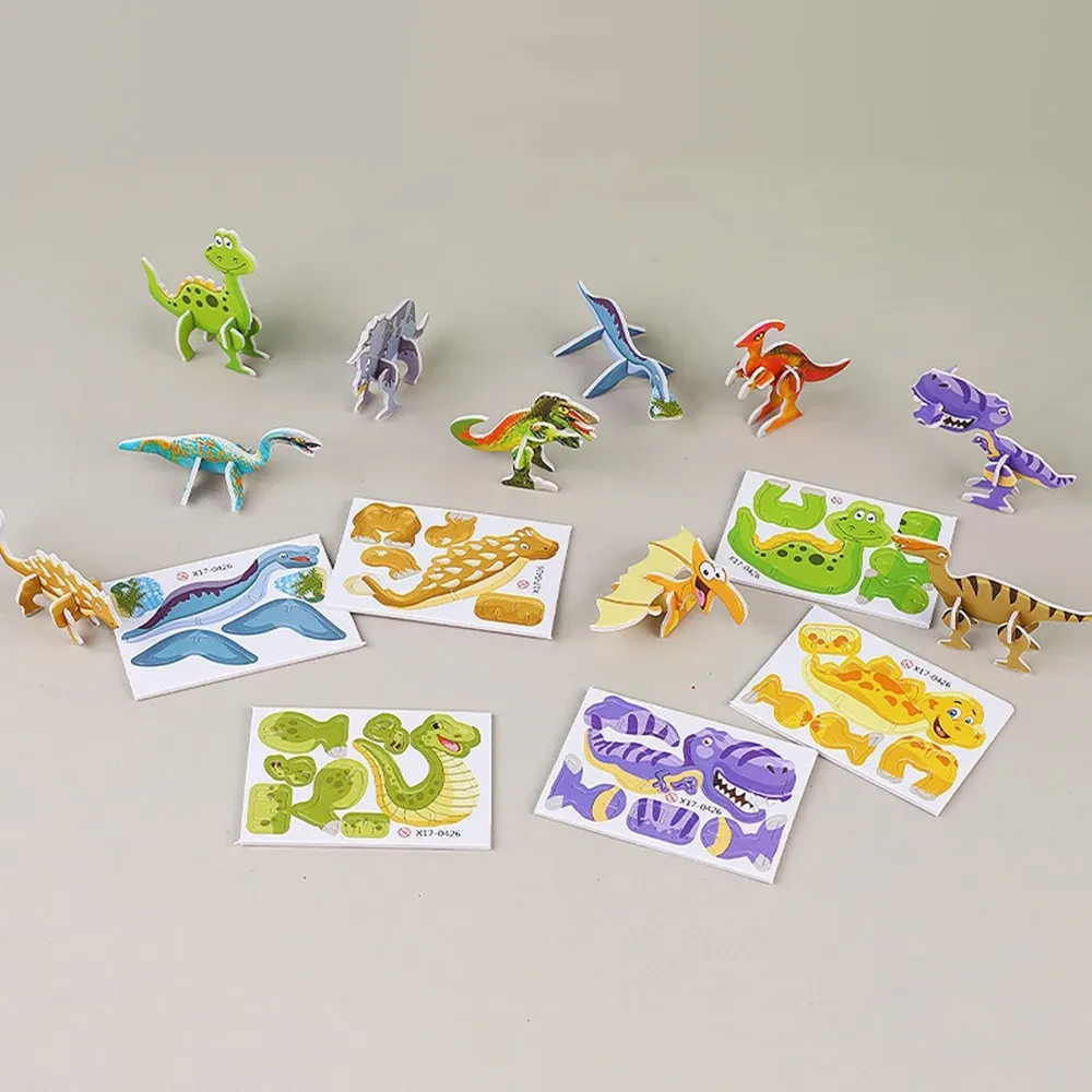 3D Dinosaur Paper Model Puzzles 10 Montessori... From Ddmylovely, $25. ...