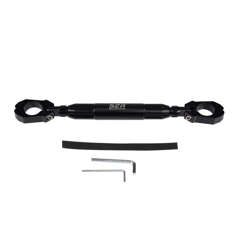 Aluminum Handlebar 22 Mm Chaft Cross Black With Black Bar - Motorcycle Part - View #6