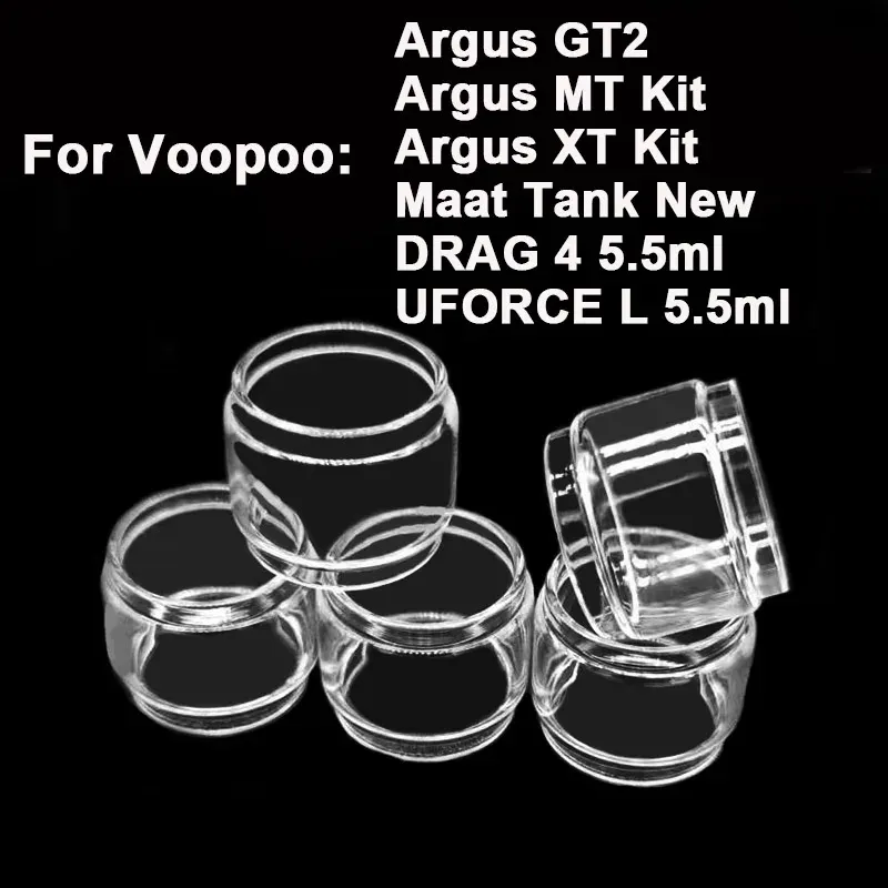 Voopoo Drag 4 Glass Replacement VOOPOO DRAG 5 / UFORCE-X Replacement Glass  DRAG 4 - Spark Your Life