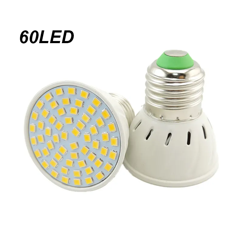 a light bulb E27 Socket Bombillas Spotlight - 48/60/80 LEDs for ...