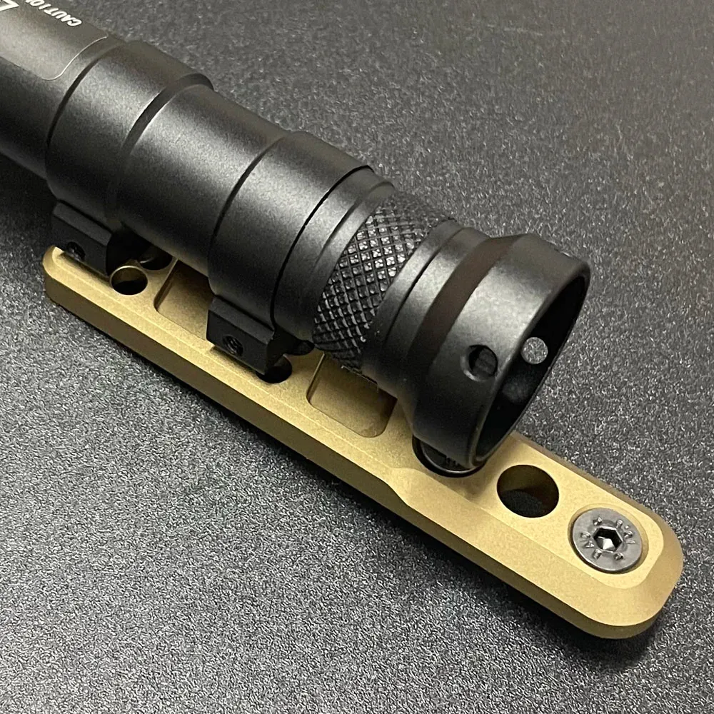 Mlok Keymod Inline Light Mount Thorntail for Surefire M300 M600 Scout ...