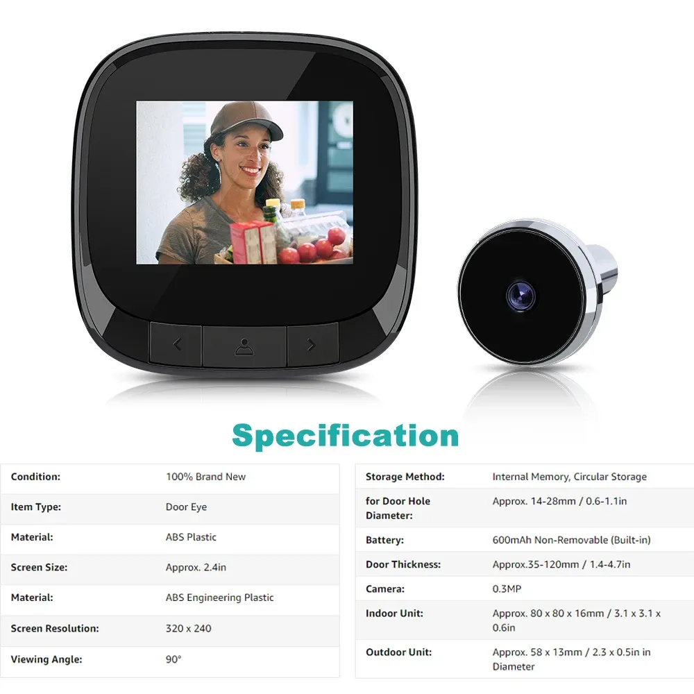 7 Best Digital Peephole Viewer Camera Reviews