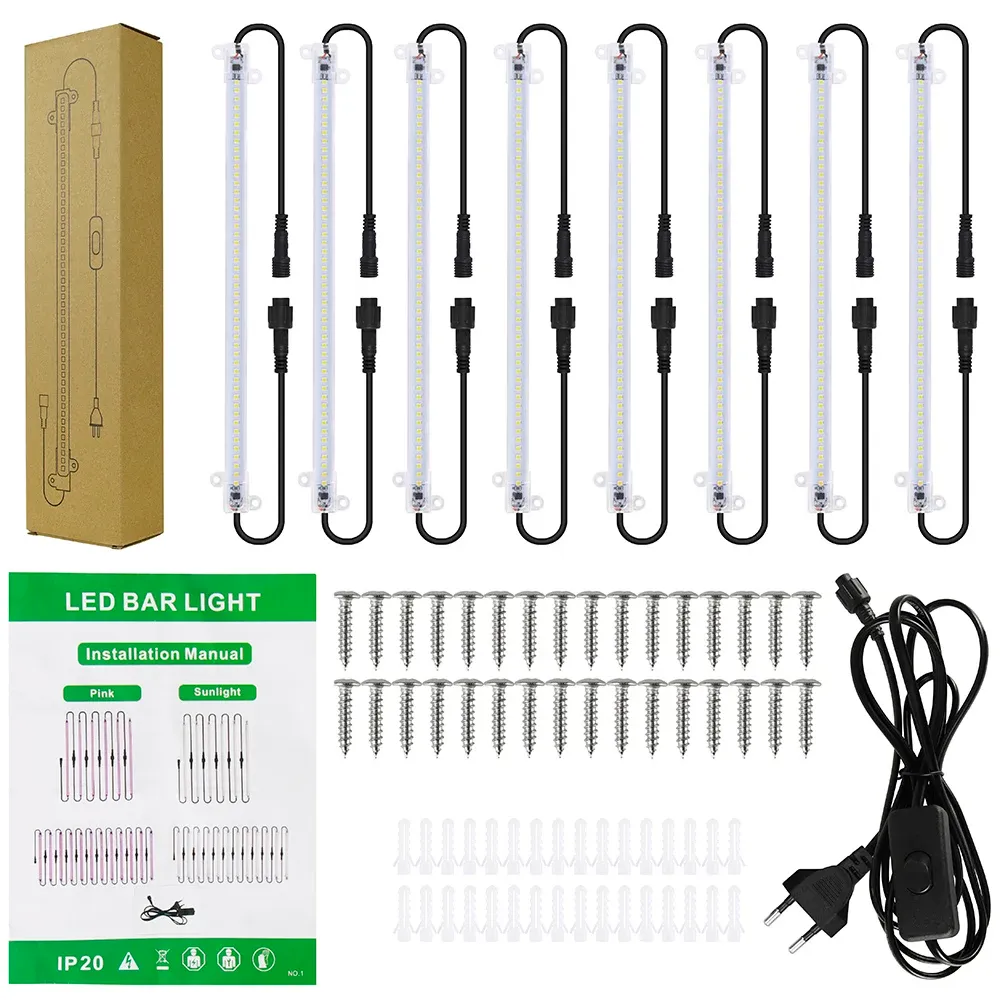LED Strip Grow Light Full Spectrum Phytolamp for Plants 220V 30/50cm ...