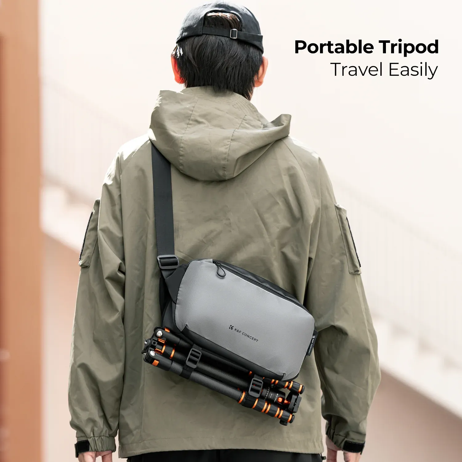 DHgate Camera Sling Bag 10L Shoulder Bag for DSLR Mirrorless Cameras DJI Mavic Drone Black Sports Outdoors
