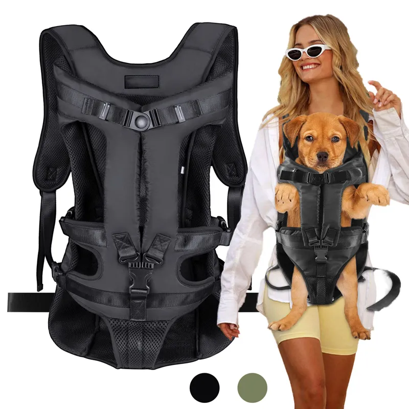 Dog carrier front backpack sale