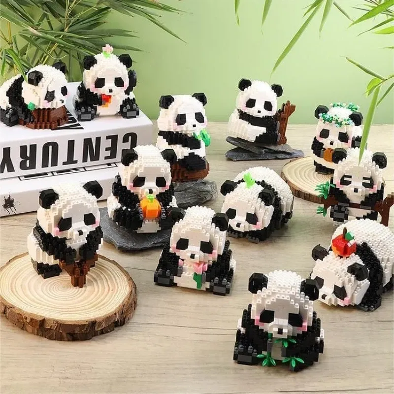 Risparmia alla grande su Panda Minecraft Lego Custose Basi Di Costruzione  Di Panda: Figure Giocattolo Di Assemblaggio Fai Da Te Con Piccole  Particelle