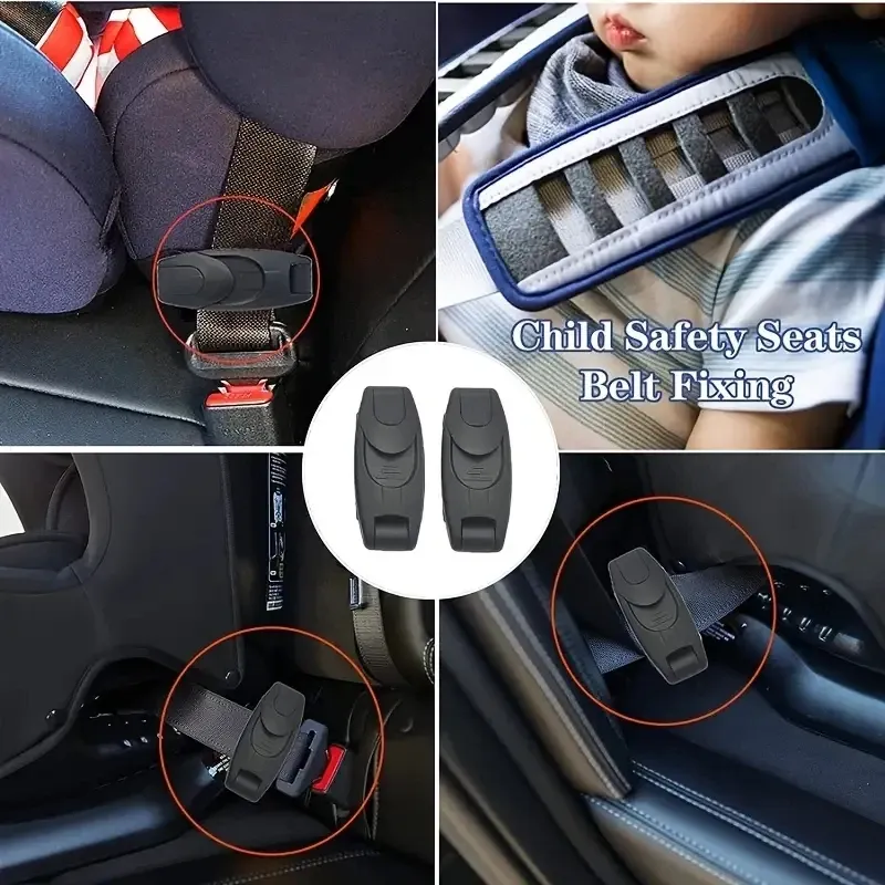2PCs/ Set RECARO Car Seat Belt Shoulder Strap Covers Universal Car Seat Belt Sho