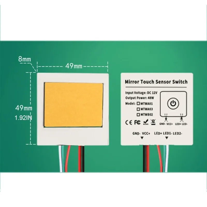 Mirror touch sensor 2025