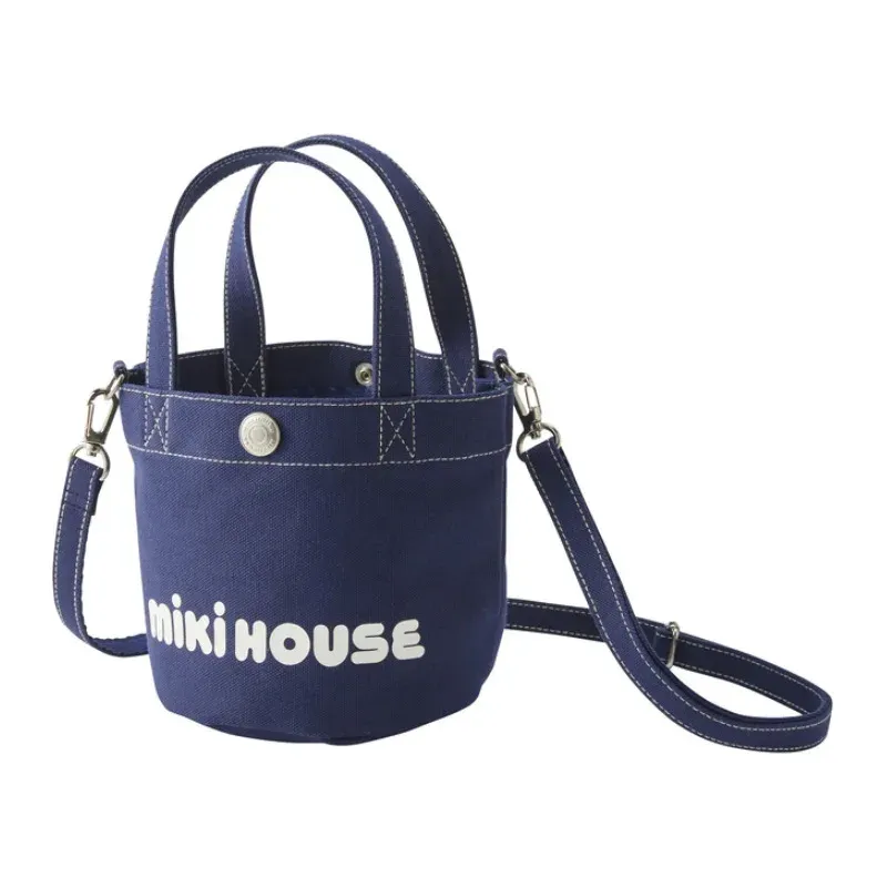 Japanese mommy bag diaper bag: Simple Letter Logo Printed Canvas  