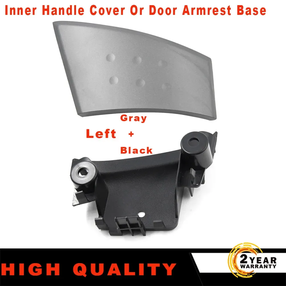 Couvercle De Poignée De Porte Intérieure + Support Pour Peugeot 107, Citroën C1, Toyota Aygo (2005-2014) - Côté Conducteur Droit