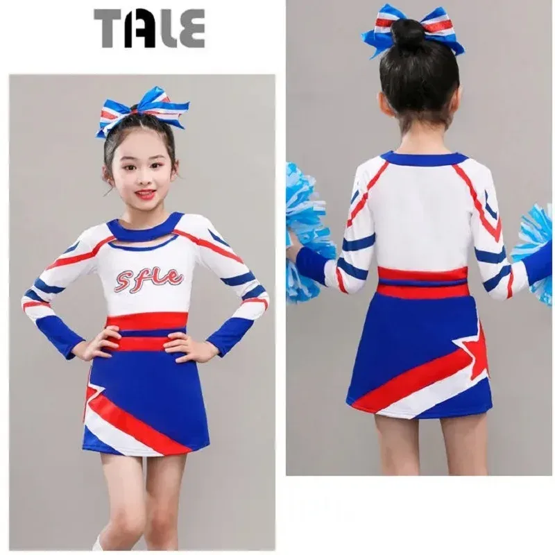 Cheerleader Outfit Adult Blue Long Sleeve Costume:... From Ddmymaster,  $69.6 | DHgate.Com