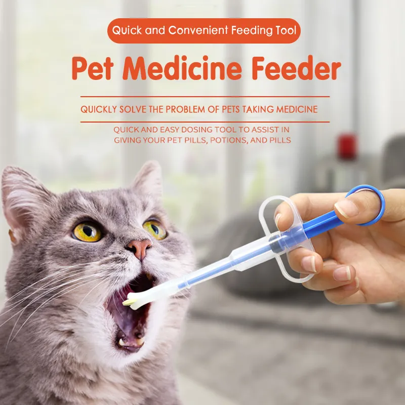 Pill feeder for cats hotsell