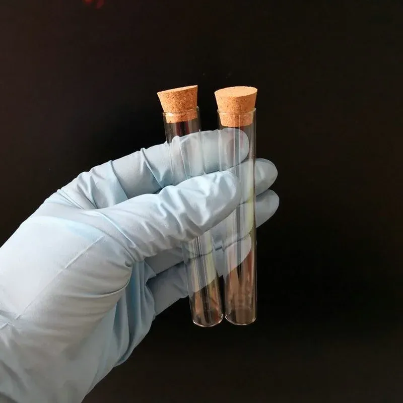1-100ml Graduated Lab Clear Glass Test Tube Round ... – Grandado