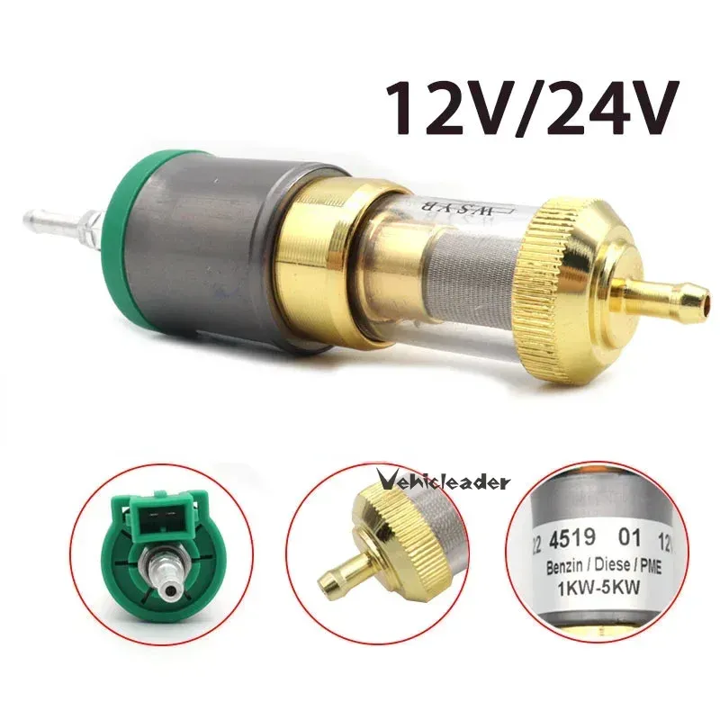 NEW Universal Ultra Quiet 12V 1KW-5KW Diesel Parking Heater Fuel Pump