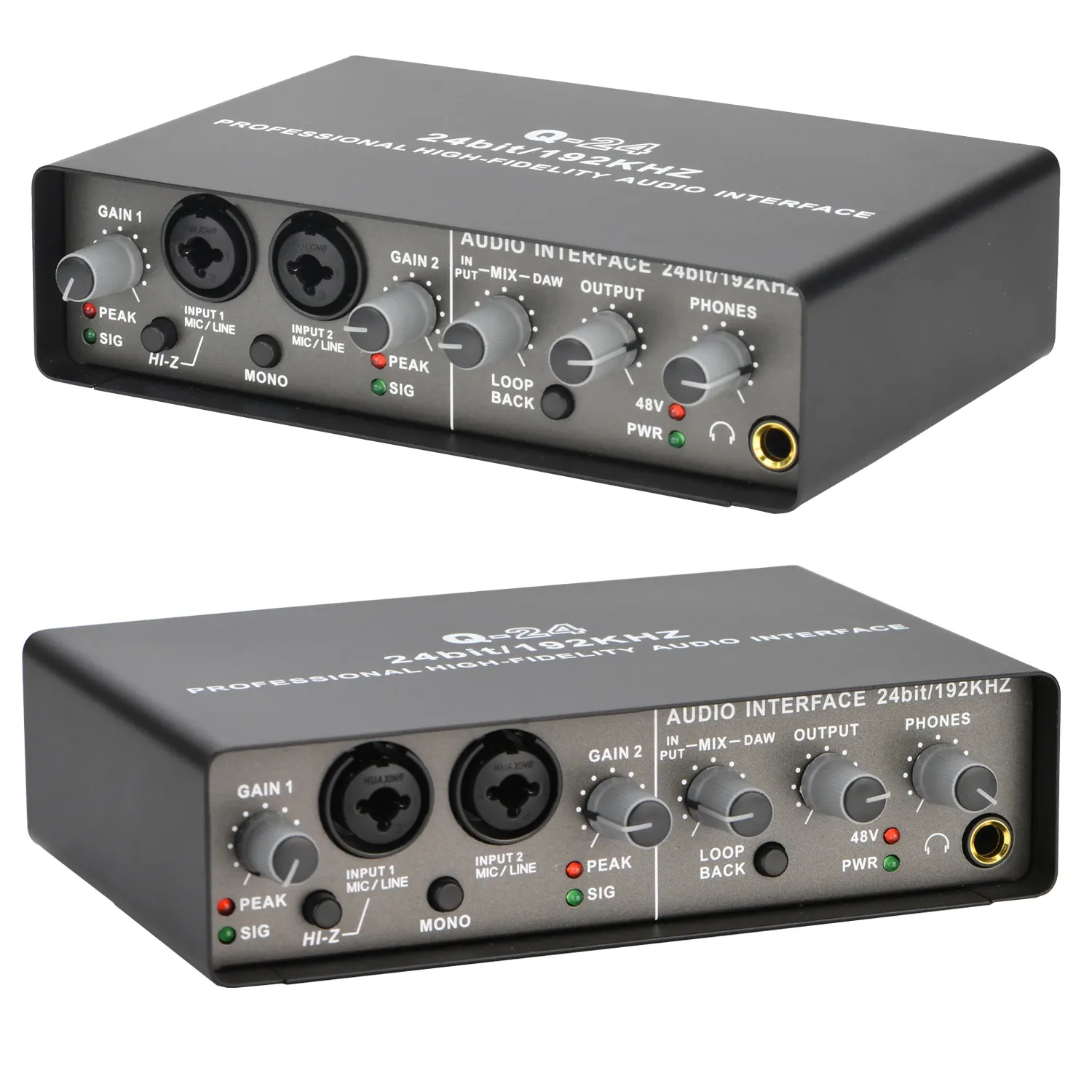 超格安価格 Professional 192KHz 24Bit usb Input 2 with interface sound DTM・DAW