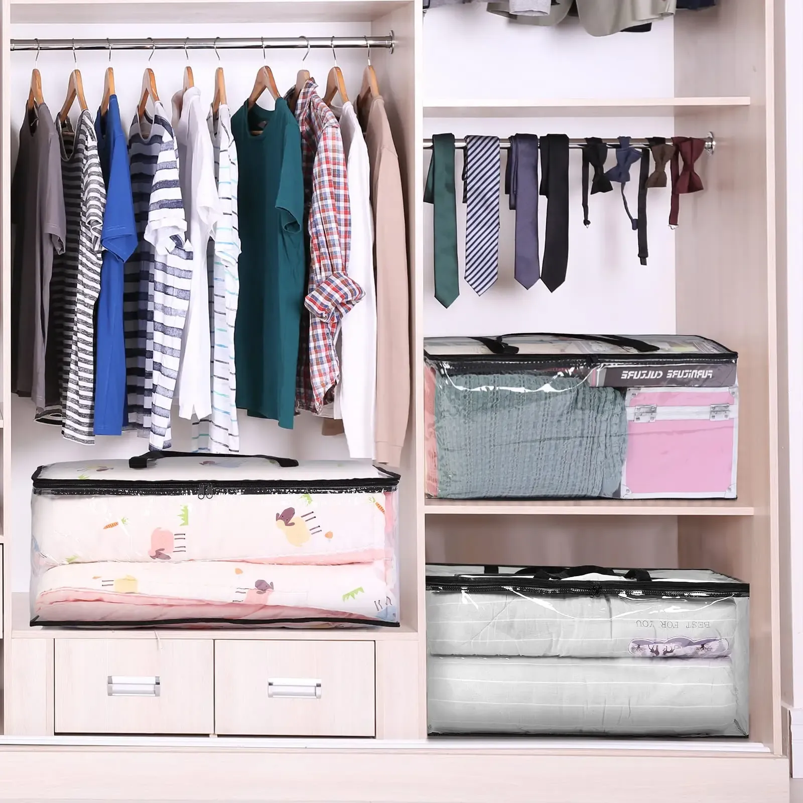 Best clothes storage bags sales