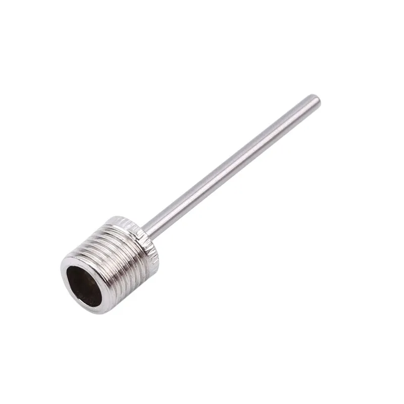 thumbnail interactive-video image 1 of Famgee 100 Pcs Ball Pump Needles, Silver, Stainless Steel... 1 of 10