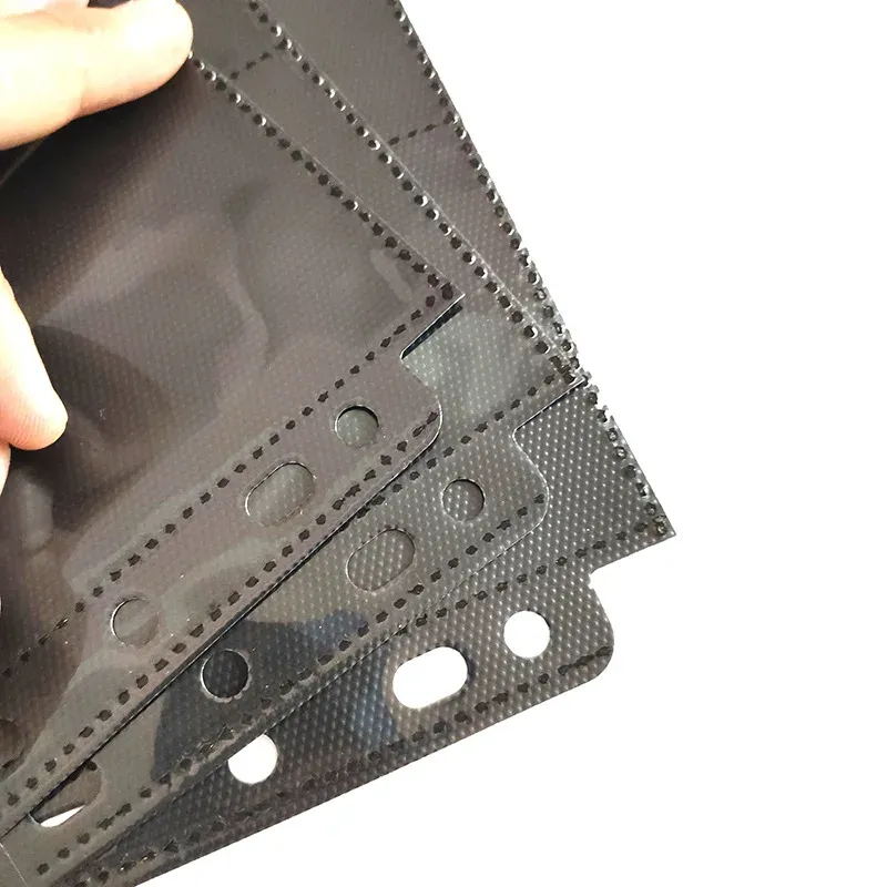 9-Pocket Double-Sided Card Sleeves Album Binder Sheets A4 Black 11 Holes Top Loading from Dhgate Binders - price 25.39 9-Pocket Double-Sided Card Sleeves Album Binder Sheets A4 Black 11 Holes Top Loading from Dhgate Binders - price 25.39