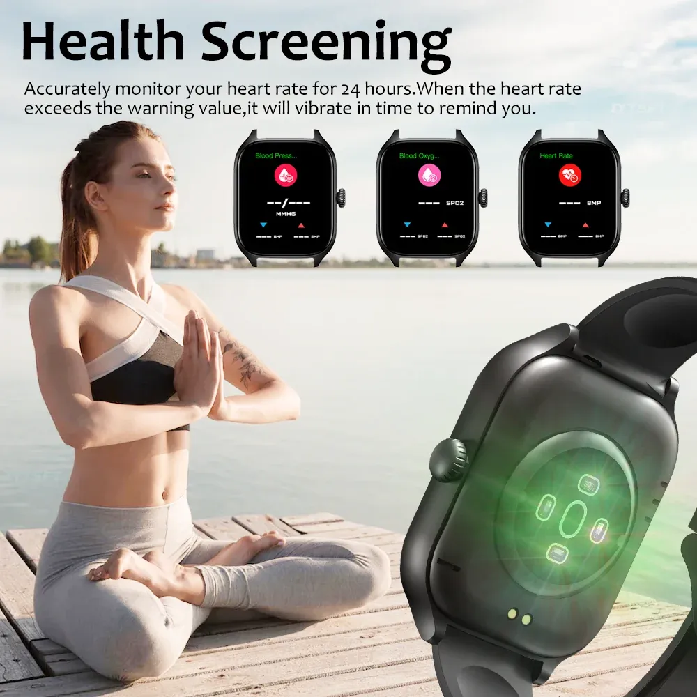 Fitness Smart Watch With Bluetooth Call Camera Music And Sports Mode For Men Women Kids 2.01 Inch Health Monitor On Android And IOS Mobile Phones From Ddmylovely 20.37 DHgate.Com