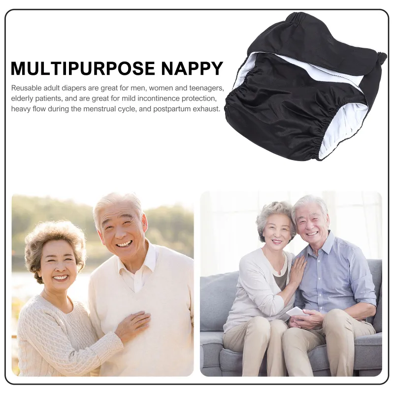 Anti-Leak Fleece Fabric Incontinence nappy time...
