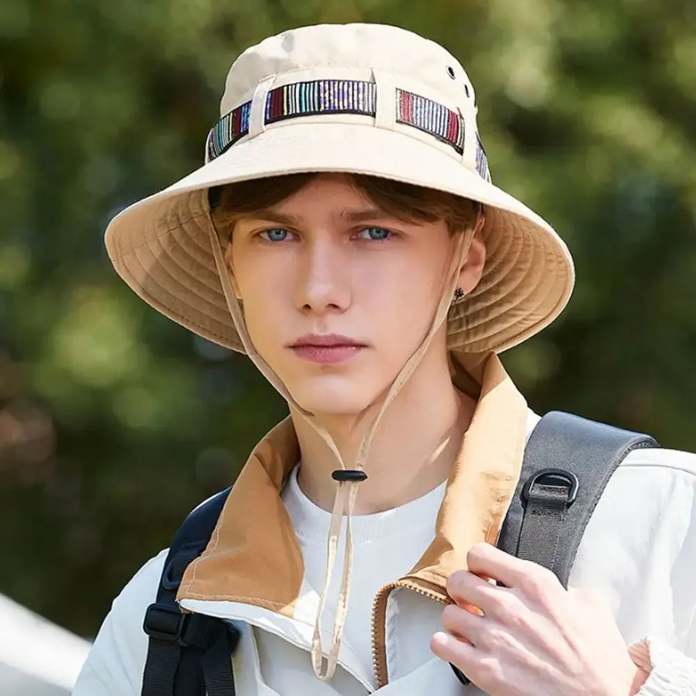 Breathable Unisex Summer Sun Hat With Quick Drying Pendleton Fabric Ethnic Style For Couples Hiking Fishing And Panama Activities From Ddmylucky 10.82 DHgate.Com