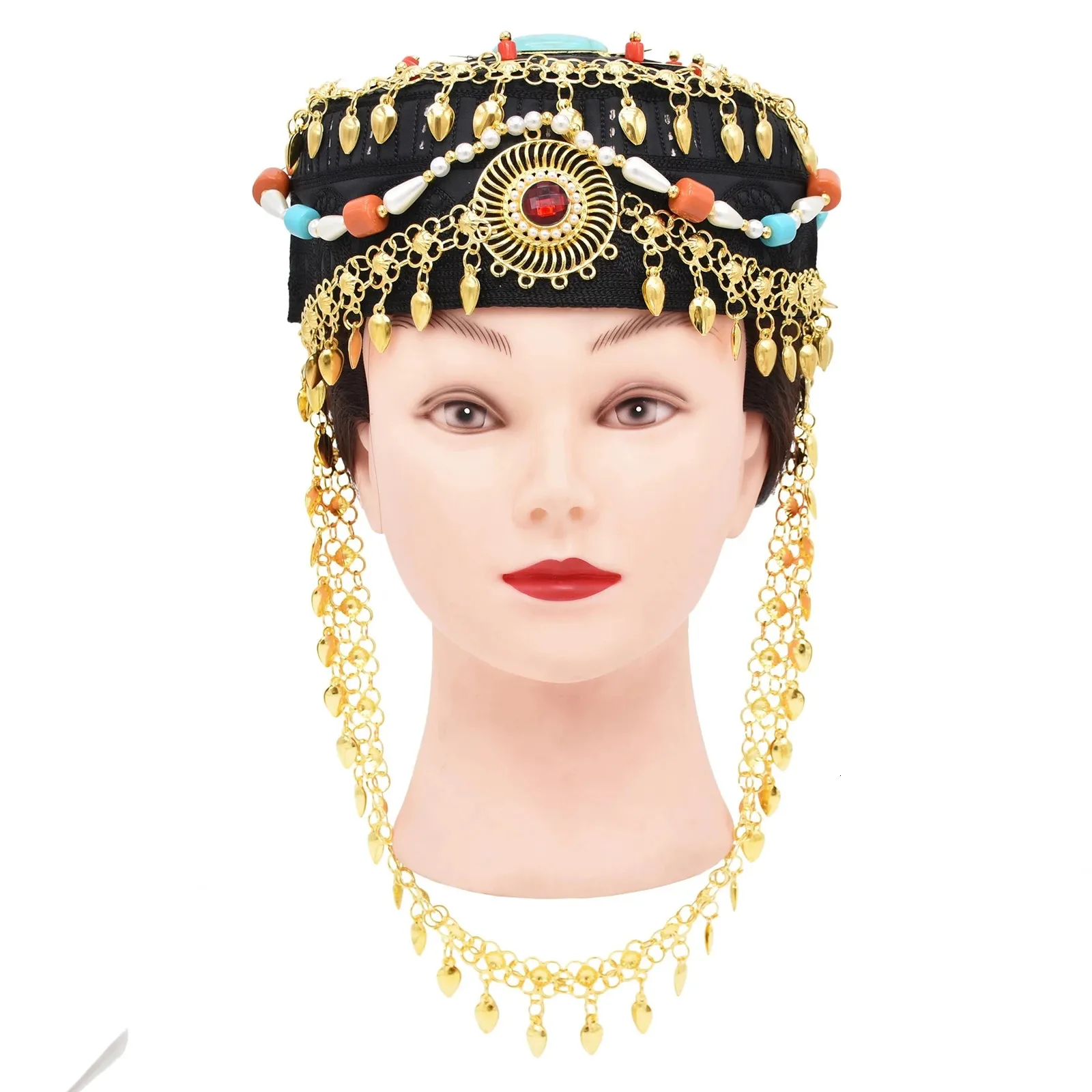 Accessoire cheveux ethnique oriental vintage or| Bijoux Zor Paris