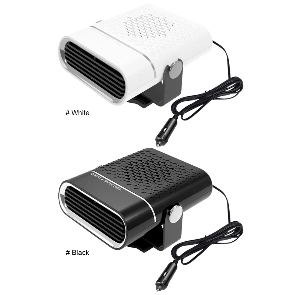 Portable Heater Car Defogger: 12/24V Auto Electric Heater With