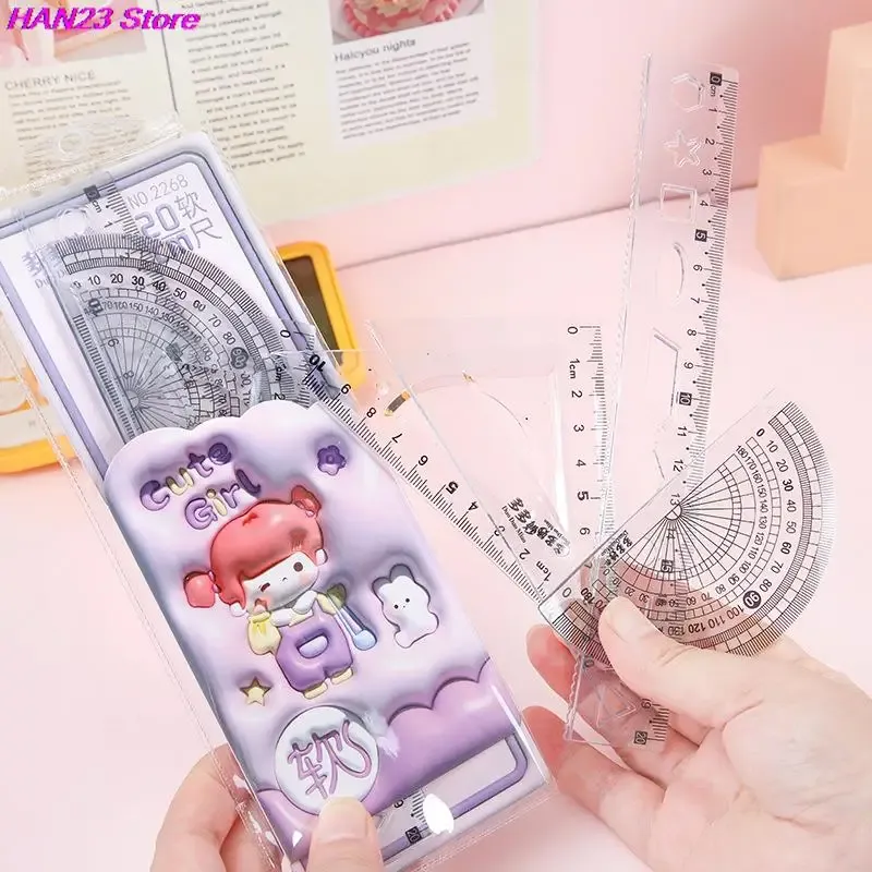 MEGAUK 8 In 1 Compass And Maths Set For Maths Geometry Stationery Set For Kids (Blue - View #2