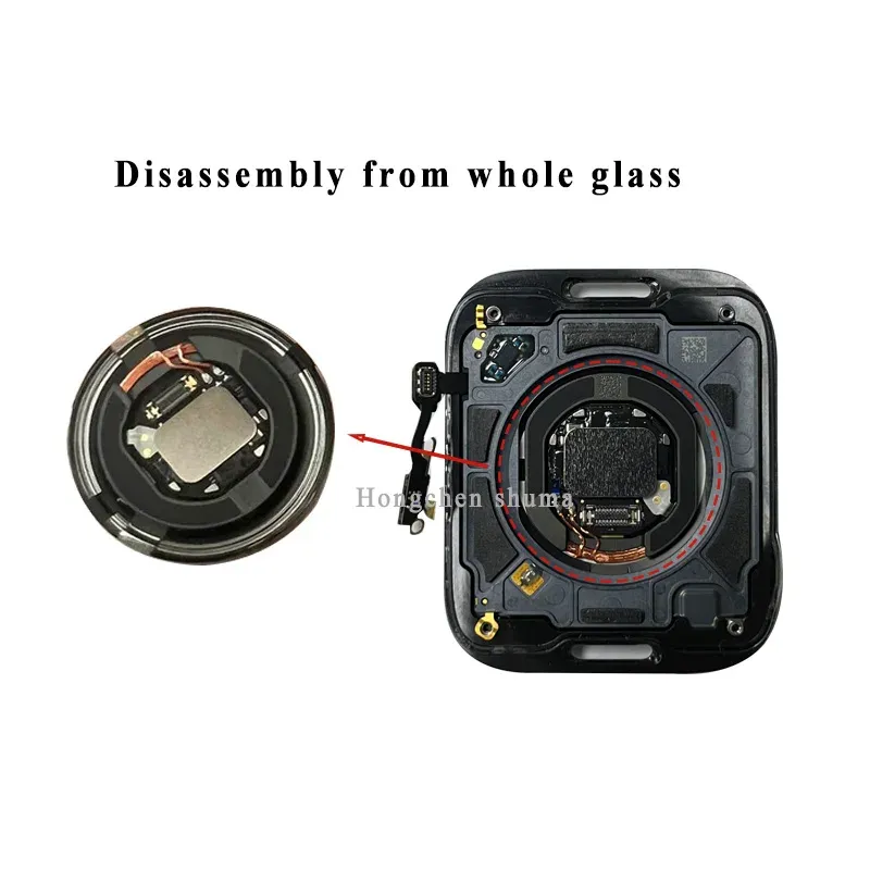 For Apple Watch Back Glass With Sensor Series SE 2024 40mm