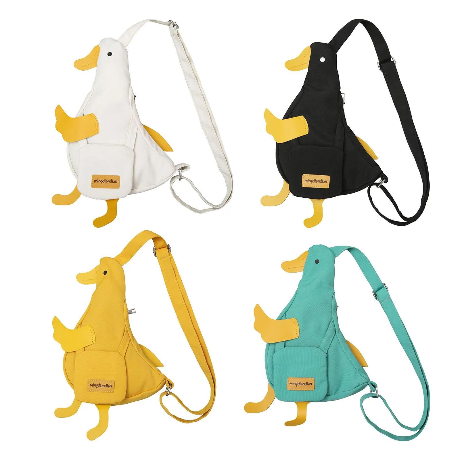 Shoulder Bags Duck Shaped Bag Large Capacity Cartoon From