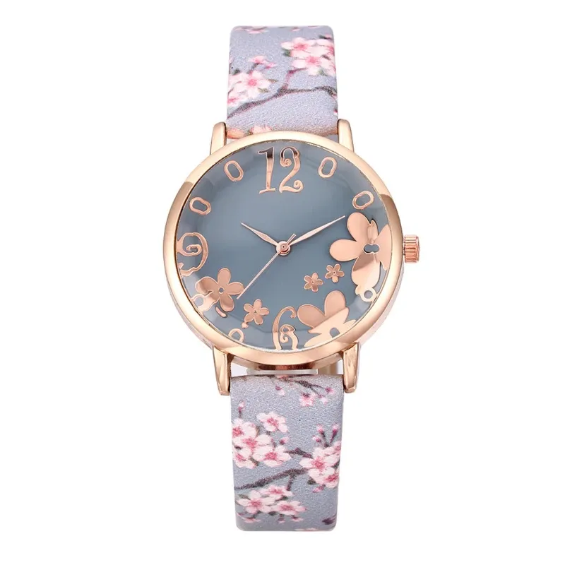Quartz INFINITY Women\'s Watch with Floral Design Vintage Ladies Infinity Quartz Watch - Etsy main image 4