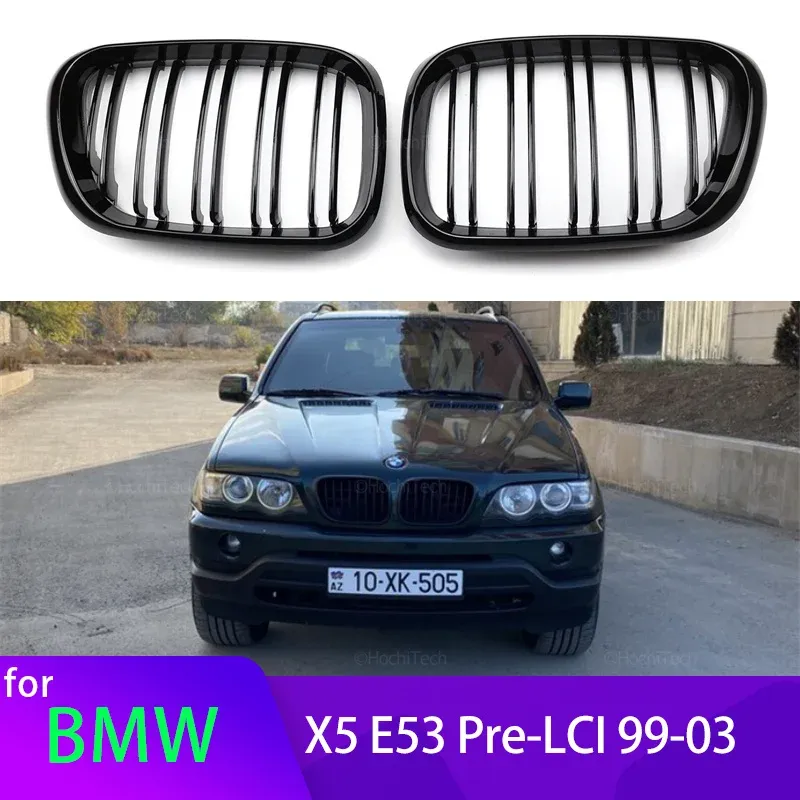Grilles de calandre BMW E39 – noir brillant – AM Tuning