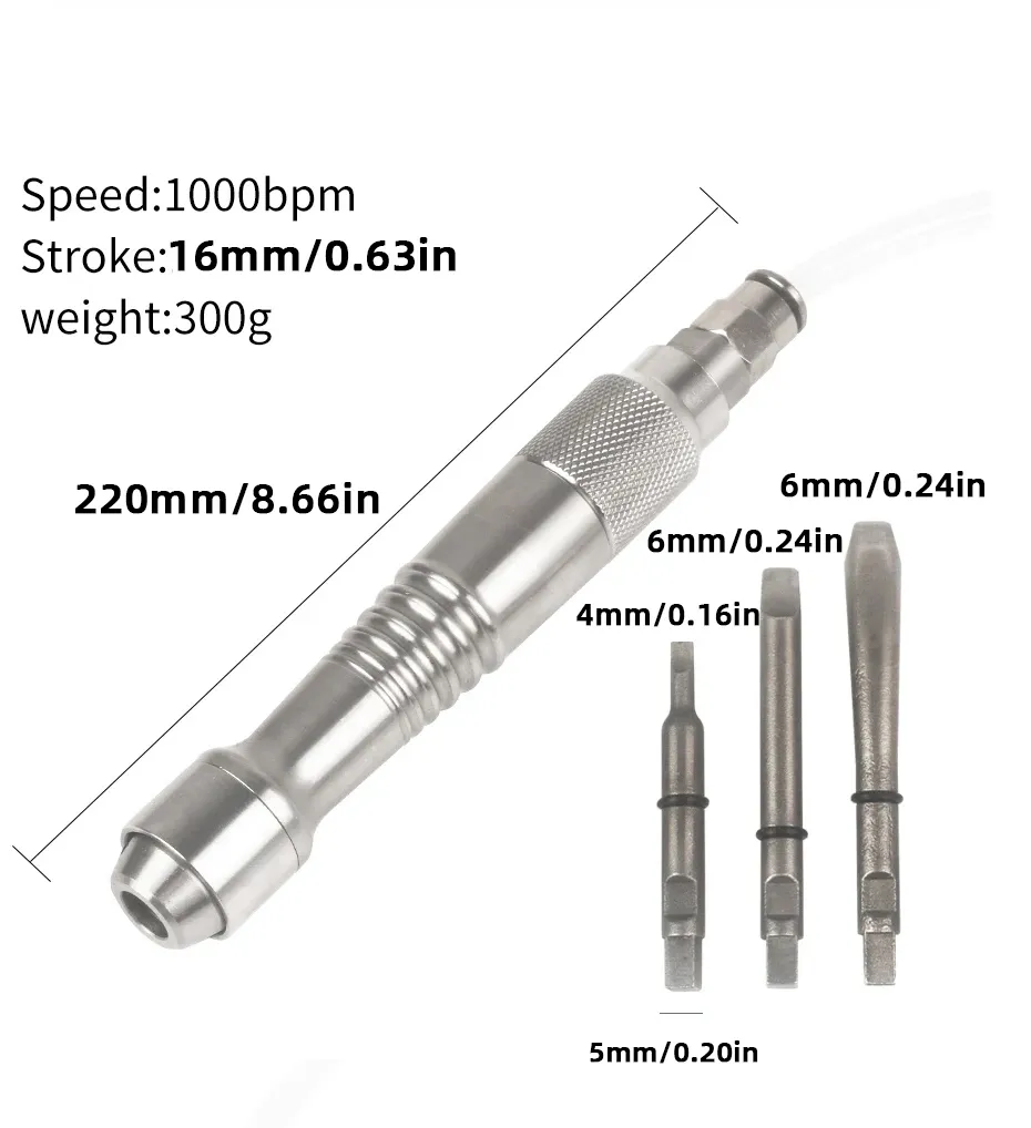 Micro Pneumatic pneumatic chisel for Dental...