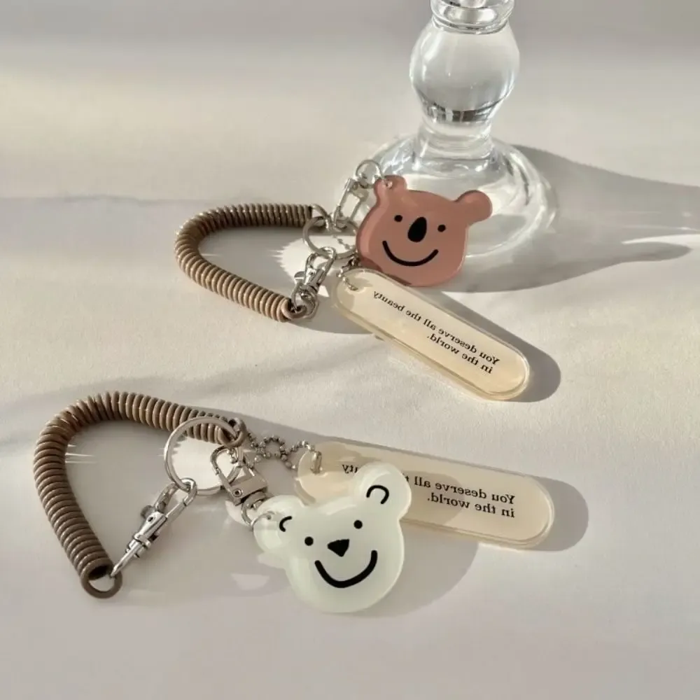 Cute retractable key chain deals