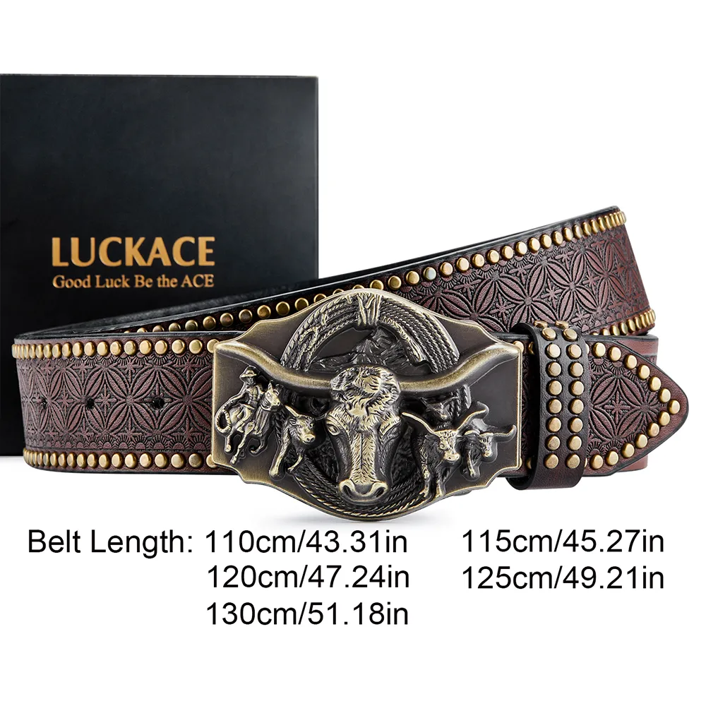Lucky Vintage Embossed Western Cowboy Belt For Men Handmade And Stylish Gift For Husband Father Boyfriend Or Brother From Ddmymaster 21.17 DHgate.Com
